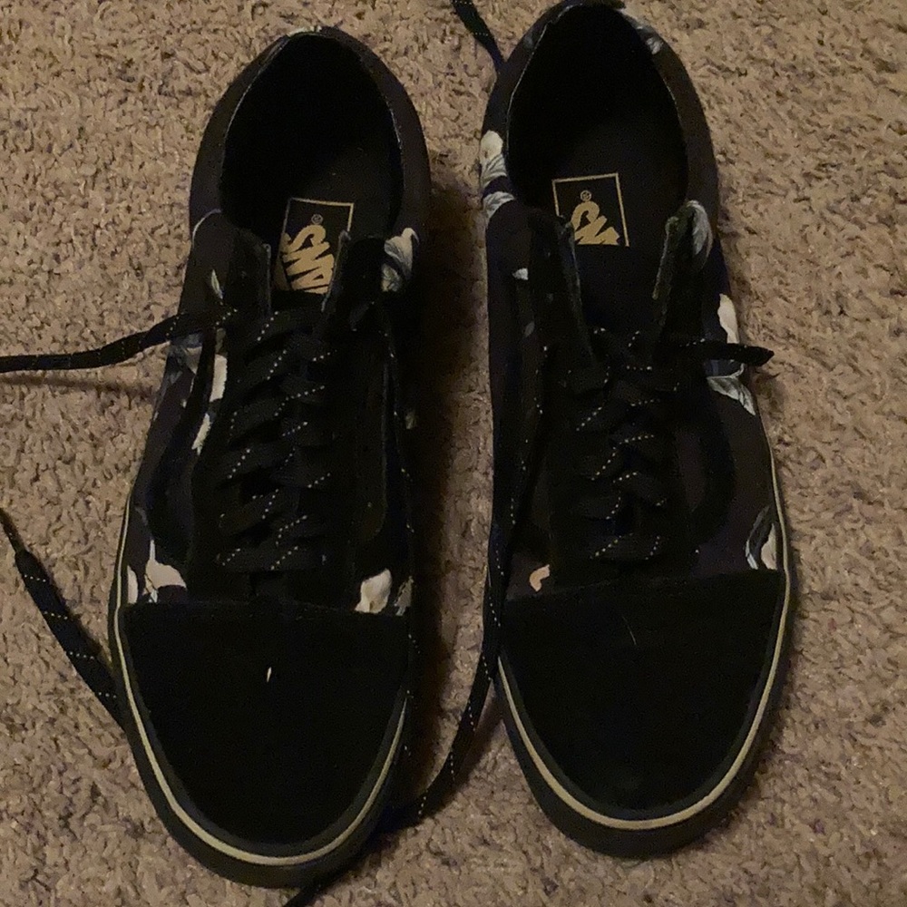 Vans floral men’s 9